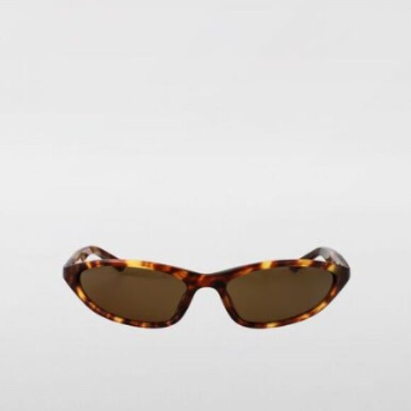 NEW BALENCIAGA BB0402S 003 HAVANA SUNGLASSES - Picture 2 of 3